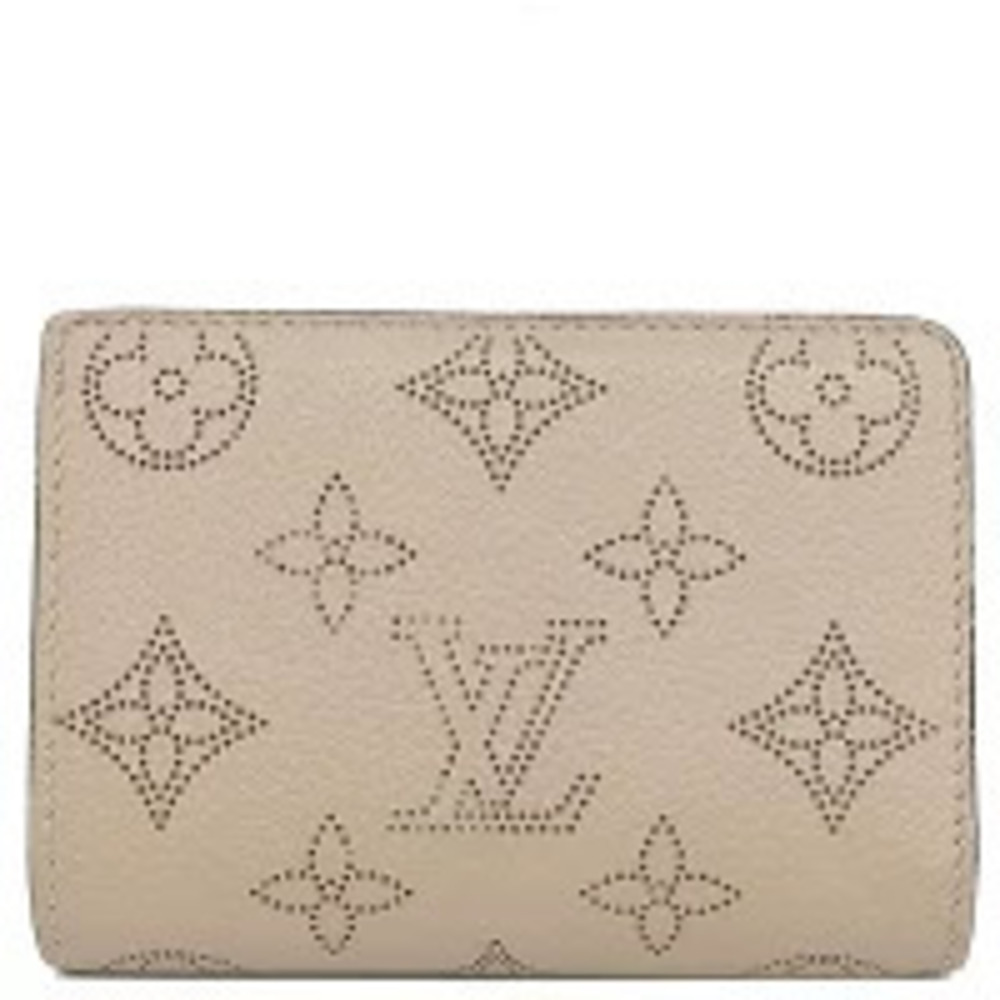 Louis Vuitton Bi fold wallet Portefeuille Claire Monogram Mahina Galet Wallet